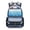 Cartoon Police Car, variant on Jeiento Kids School Backpack, Water-Resistant Lightweight Bookbag with Adjustable Straps, Multiple Organizer Pockets for Boys Girls, 16 Inch for Elementary School, Green Tractor