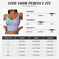 thumbnail image 5 of Fuzoiu Fantasy Gradient Print Women's Sports Vest,U-Back Sports Tank,Gym Vests,Athletic Sleeveless Shirts,Exercise Undershirts,Yoga, Gym, and Dance Wear-XX-Large, 5 of 8