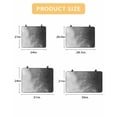 thumbnail image 7 of Large Induction Cooktop Protector Mat Black Grey Ombre Stove Top Covers for Electric Stove, Coastal Beach Modern Abstract Art Decorative Stove Burner Cover Mats, Glass Top Stove Cover, 7 of 7