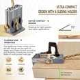 thumbnail image 4 of Kit de plantillas con orificios de bolsillo HOWOOD Professional Metal con aspiradora, 4 of 6