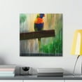 thumbnail image 3 of Rainbow Lorikeet Vista - Canvas, 3 of 10