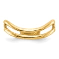 thumbnail image 4 of 14k Yellow Gold Double Wave Thumb Ring, 4 of 9
