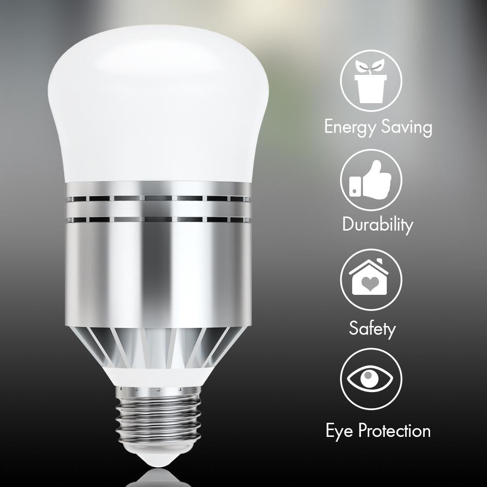 OTVIAP Dusk to Dawn Light Bulbs, Haofy Smart Sensor LED Bulb E27 Built