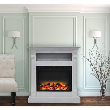 Cambridge Sienna 34 Electric Fireplace Mantel Heater With