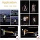 thumbnail image 5 of chalecos reflectantes de alta visibilidad | Ligero, ajustable | para correr, andar en bicicleta, trabajadores de la construcción, 5 of 5