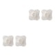 thumbnail image 1 of Cateissary Paquete de 2 dormitorios Hair Catcher Fregadero Filtro Tapón Universal Anti-obstrucción Drenaje Colador con ventosa Blanco Blanco 2Conjunto, 1 of 6