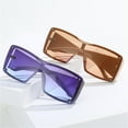 thumbnail image 6 of Oversized Punk Sunglasses Women Men Sun Glasses Goggle Lady Shades Eyewear UV400, 6 of 7