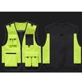 thumbnail image 4 of BRGZLK Men's Tank Top Zipper Open Four Seasons Outdoor Vest Multi Pocket Shoulder V-Neck Photography Work Clothes Top V-Neck, 4 of 4