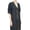 Black, variant on Bimba Women's Bikini Swimwear Cover-Up Summer Beach Tunic Dress Kaftan