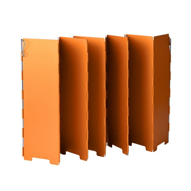 Scienceny Estufa para exteriores, parabrisas, quemador plegable de aleación de aluminio, pantalla a prueba de viento, parabrisas, portátil, para acampar, Herramientas manuales 12 piezas Scienceny TO009592-01