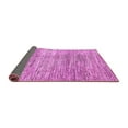 thumbnail image 2 of Ahgly Company Indoor Rectangle Abstract Purple Modern Area Rugs, 2' x 3', 2 of 4