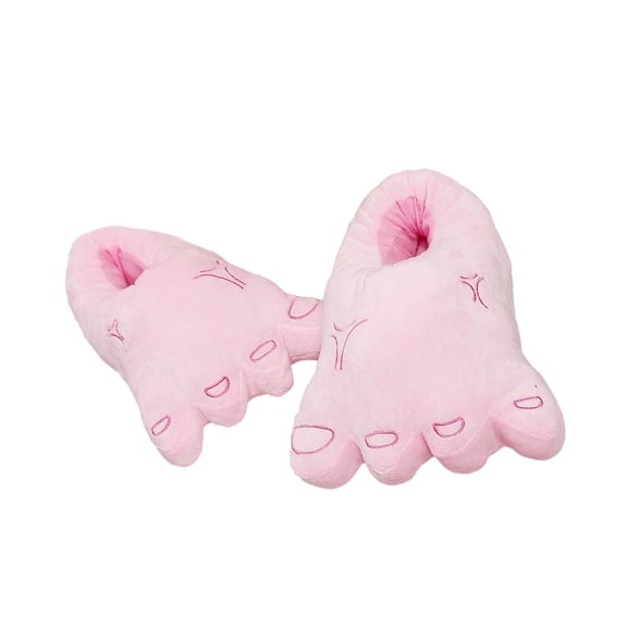 Minnieouse Novelty Warm Slippers Womens Avocado Shape Soft Anti-Slip Cozy Girls Winter Calzado pies grandes rosa 36-40 yardas