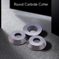 thumbnail image 3 of 10Pcs Diameter 12mm Round Carbide Cutter Insert Fits for Ci3 Wood Turning, 3 of 5