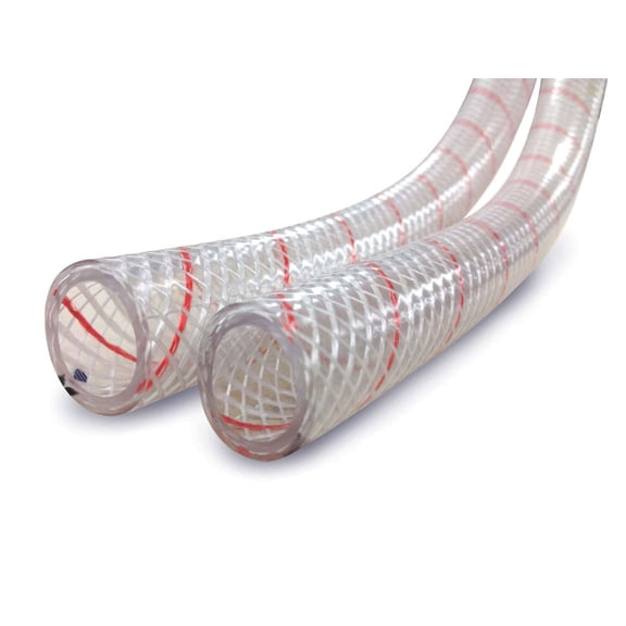 Sierra 116-162-0586 Shields Clear Reinforced PVC Tubing - 5/8" x 50'