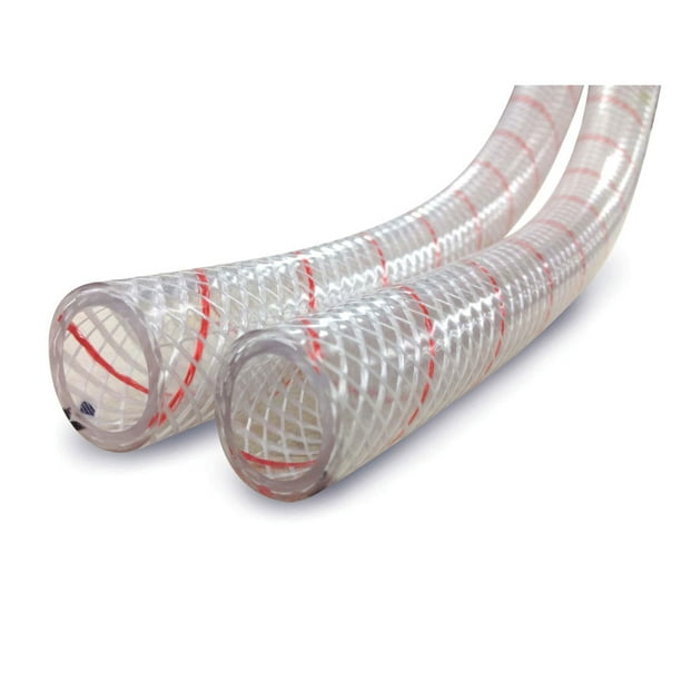 Sierra 1161620586 Shields Clear Reinforced PVC Tubing 5/8" x 50