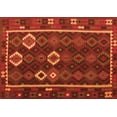 thumbnail image 1 of Ahgly Company Indoor Rectangle Oriental Orange Traditional Area Rugs, 5' x 8', 1 of 1