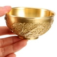 thumbnail image 6 of CRAFTHROU Decorative Bowl Brass Business Partners present Item 1Pcs 3.3x3.3x1.7in, 6 of 6