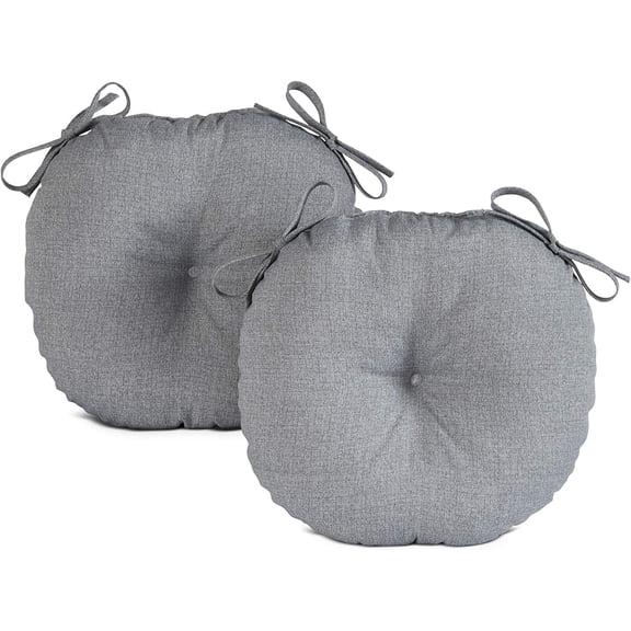 Outdoor 15-inch Bistro Seat Cushion, Set of 2
