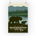 thumbnail image 2 of Bear Mountain State Park, New York, Grizzly Bear and Cub (12x18 Wall Art Poster, Room Decor), 2 of 3