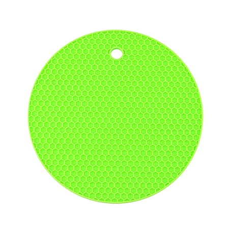 

Silicone Trivet Mats - For Pots & Pans Heat Resistants Silicone Trivets For Dishes Silicone Pot Holders Pads For Poker Table Mat Circle