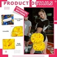 thumbnail image 3 of 20 Pack Cheerleading pom poms,Handheld Cheer pom poms, Sports Cheer Plastic Pom Poms Cheerleading for Sports Team Spirit Cheering (Mixed Blue), 3 of 6