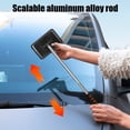 thumbnail image 7 of Car Window Cleaning Brush with Telescopic Handle, Microfiber Head Windshield Cleaner for Dust Condensation, Extendable Auto Glass Wiper for Vehicle Home Bathroom Use, 7 of 7