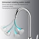 thumbnail image 2 of Wosthever Extensor de aireador de grifo, cabezal giratorio giratorio de 360 ° para lavabo, cabezal rociador, extensión de baño Juegos de accesorios de baño Medio, 2 of 6