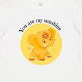 thumbnail image 4 of Inktastic You Are My Sunshine Elephant Etana Yellow and Cute Boys or Girls Baby T-Shirt, 4 of 5
