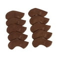 thumbnail image 5 of GARENDE 10Pcs Golf Iron Head Covers Sports Fashion Lightweight Golf Club Head Covers Dark Brown, 5 of 9