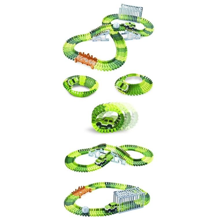 Kidoozie Dino Land Race Track Ages 3+ Dinosaurs Toy Flexible Road