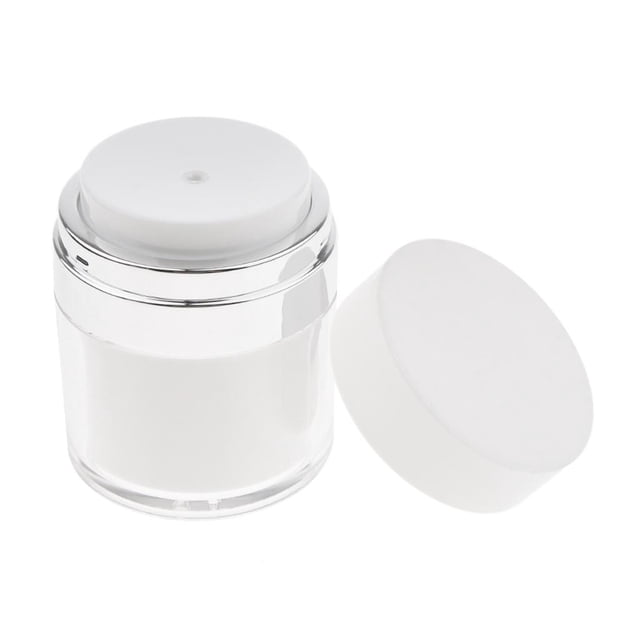 Botella De - Loción De Crema Recargable Vacía Maquillaje Botella De Tocador Contenedor De Prueba De Fuga Ligera - 50 Ml