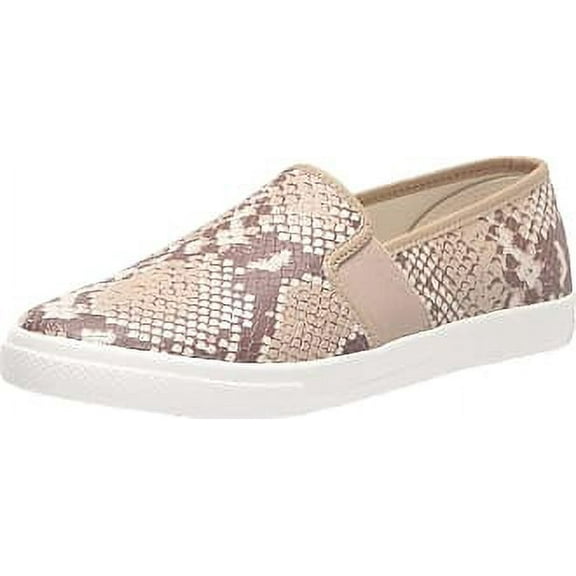 Ralph Lauren-Women's Lauren Python-Embossed Jinny Slip-On Sneaker 9.5M