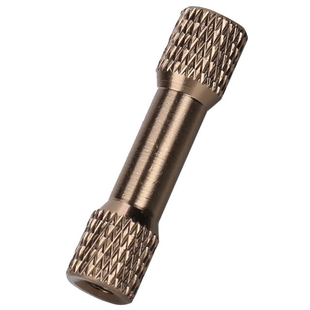 10 Pcs M3x25mm Standoff, Anodized Aluminum Alloy Multiple Color Female Thread Knurled Edge Column Balanced Spacer For Quadcopter, RC Multirotors