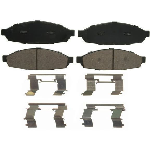 Wagner QuickStop ZD953 Ceramic Disc Brake Pad Set Fits select: 2003-2005 LINCOLN AVIATOR
