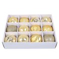 thumbnail image 6 of 12-Pack Unbreakable Christmas Ornaments 2.36 Inch - Shatterproof PVC Holiday Tree Decorations with Metallic & Glitter Finish, Includes Hooks for Xmas Party Decor, 6 of 9