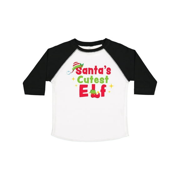 Inktastic Christmas Santa's Cutest Elf Boys or Girls Toddler T-Shirt