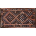 thumbnail image 1 of Ahgly Company Indoor Rectangle Contemporary Sienna Brown Southwestern Area Rugs, 3' x 5', 1 of 6