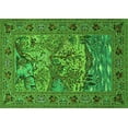 thumbnail image 1 of Ahgly Company Indoor Rectangle Animal Green Traditional Area Rugs, 3' x 5', 1 of 1