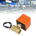 thumbnail image 1 of Electric Ball Valve, DN20 Brass Ball Valve IP54  DC12-24V   for Industrial Automation, 1 of 8