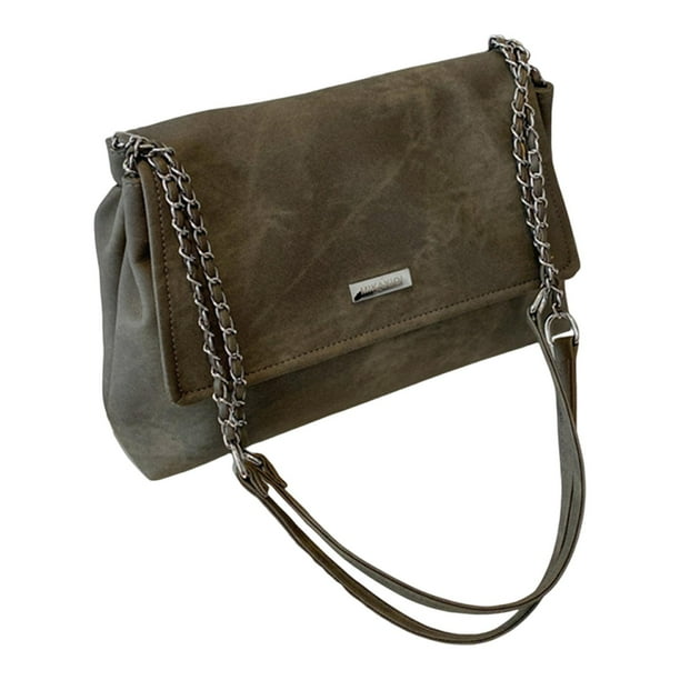 Esquirla Women Shoulder Bag Crossbody Bag Pouch Handbag for Commuting Street Shopping Dark Brown Walmart