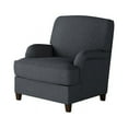thumbnail image 2 of Southern Home Furnishings Truth or Dare Navy Polypropylene Accent Chair in Blue, 2 of 3