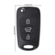 thumbnail image 3 of Carcasa para mando a distancia con tapa de 3 botones para Kia Rondo Sportage Soul Rio, 3 of 3