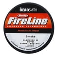 thumbnail image 1 of FireLine Braided Beading Thread, 6lb Test and 0.006 Thick, 50 Yards, Smoke Gray, 1 of 4