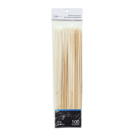 Mainstays™ 12" 100 Piece Bamboo Skewers