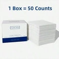 thumbnail image 6 of 50 Counts Cleaning Towels, Disposable Face Towels, Extra Soft, Thick, Absorbent, Pearl Texture Facial Cleansing Cloths, 6 of 9
