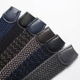 thumbnail image 6 of Mile High Life Young Boys Girls | Braided Stretch Elastic Belt | Pin Prong Buckle | Loop End Tip |, 6 of 6