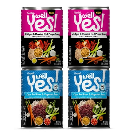 Campbell's Well Yes! Soup Vegan Variety Pack (4, 16.1 oz.
