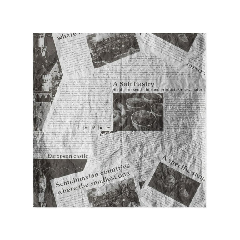 Picture Story Newsprint Paper Roll - 12W x 500'L