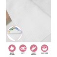 thumbnail image 6 of Watercolor Easter Kitchen Dish Towels for Drying Dishes Set of 3, Cute Rabbits Flower Wreath Eggs Bow Plaid Waffle Weave Microfiber Hand Tea Bathroom Towels Quick Dry & Absorbent Towel 12x12, 6 of 7
