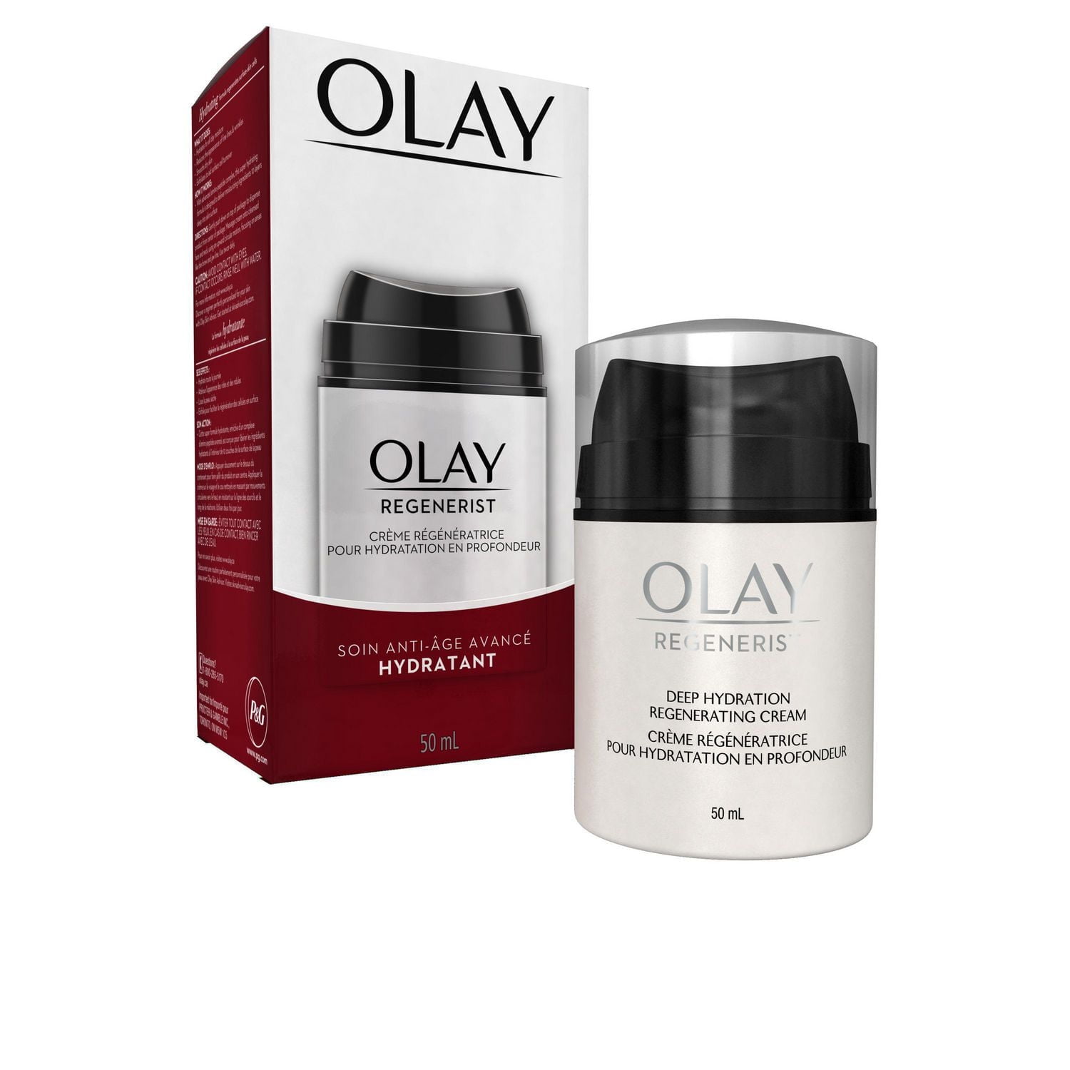 Olay Regenerist Deep Hydration Regenerating Cream Moisturizer, 50 mL